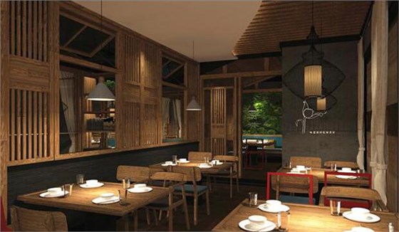 新中式餐厅家具